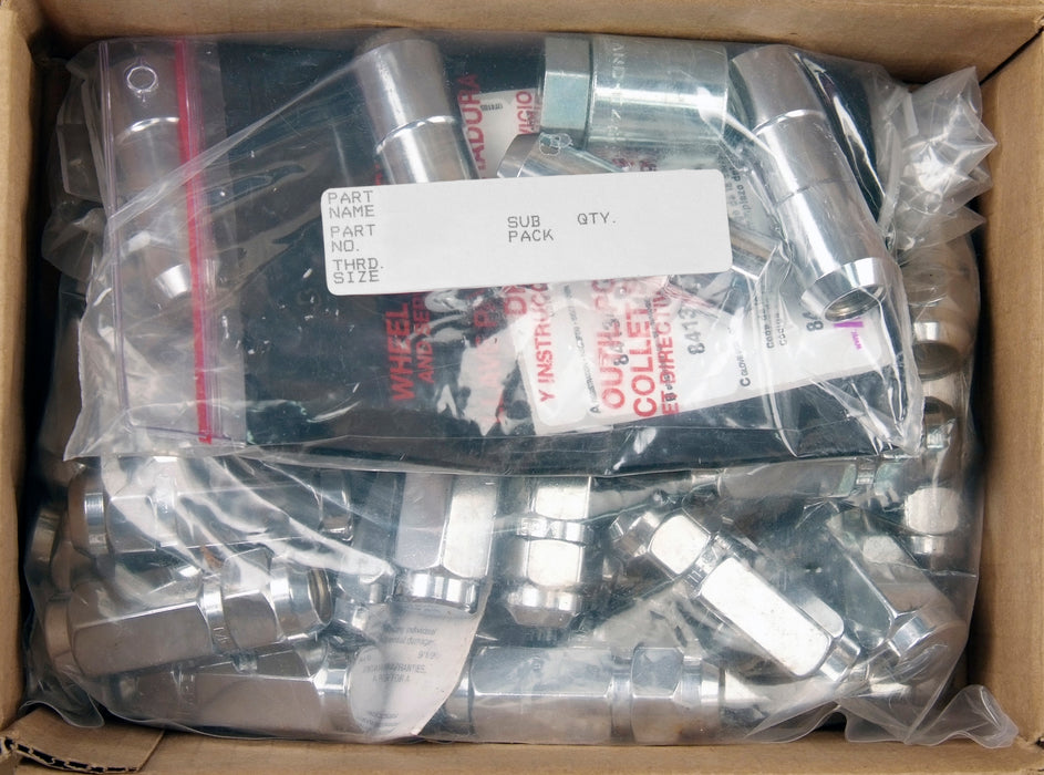 McGard 84834 Cone Seat Exposed Style Wheel Installation Kit-Chrome - Truck Part Superstore