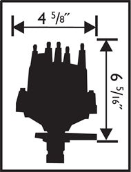 MSD 8485 VW Type 1 Billet Distributor - Truck Part Superstore
