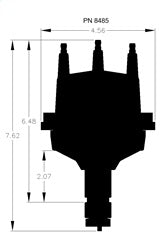MSD 8485 VW Type 1 Billet Distributor - Truck Part Superstore