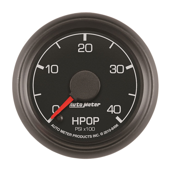 AutoMeter 8496 GAUGE; HIGH PRESS OIL PUMP; 2 1/16in.; 4KPSI; STEPPER MOTOR; FORD FACTORY MATCH - Truck Part Superstore