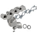 MagnaFlow Exhaust Products 52216 Catalytic Converter with Integrated Exhaust Manifold - Truck Part Superstore