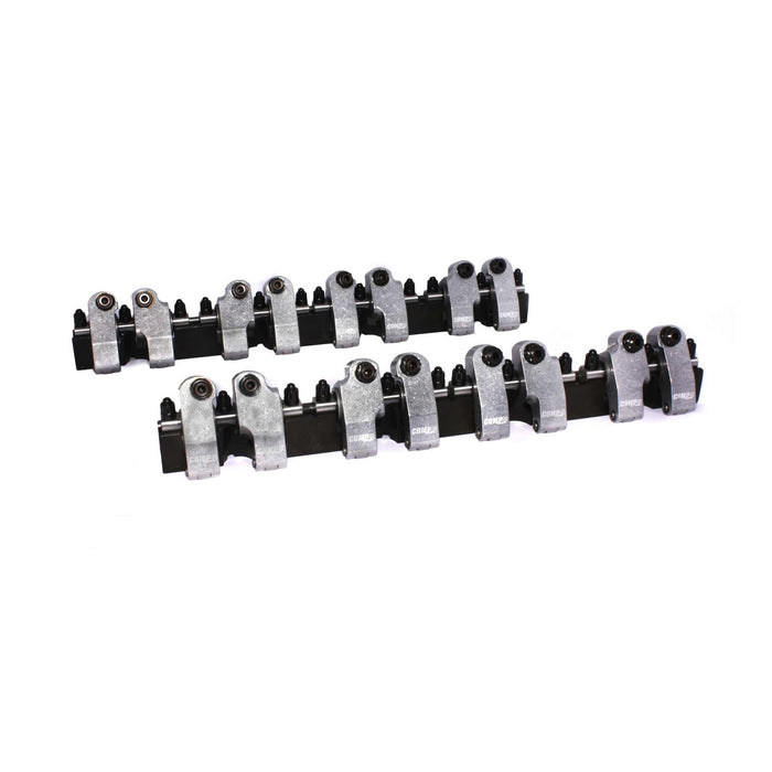 COMP Cams 1524 Shaft-Mount Aluminum 1.6/1.5 Ratio Rocker Kit for SBC w/ RHS Pro Elite 240cc - Truck Part Superstore