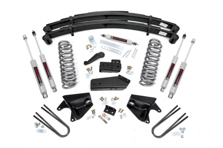 Rough Country 520B30 4 Inch Suspension Lift System 80-96 4WD Ford Bronco Rough Country - Truck Part Superstore