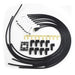 Top Street Performance 85035CE 8.5mm Universal Black Ignition Wires with 135? Ceramic Plug Boots. - Truck Part Superstore