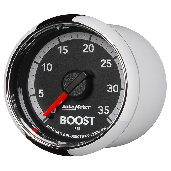 AutoMeter 8507 GAUGE; BOOST; 2 1/16in.; 35PSI; MECHANICAL; RAM GEN 4 FACTORY MATCH - Truck Part Superstore
