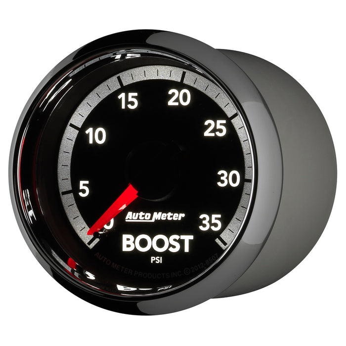 AutoMeter 8507 GAUGE; BOOST; 2 1/16in.; 35PSI; MECHANICAL; RAM GEN 4 FACTORY MATCH - Truck Part Superstore