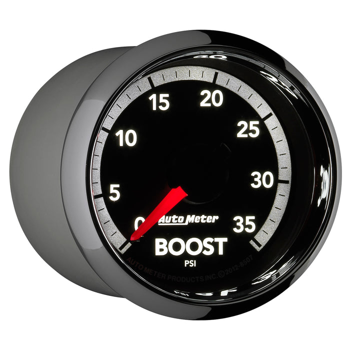 AutoMeter 8507 GAUGE; BOOST; 2 1/16in.; 35PSI; MECHANICAL; RAM GEN 4 FACTORY MATCH - Truck Part Superstore