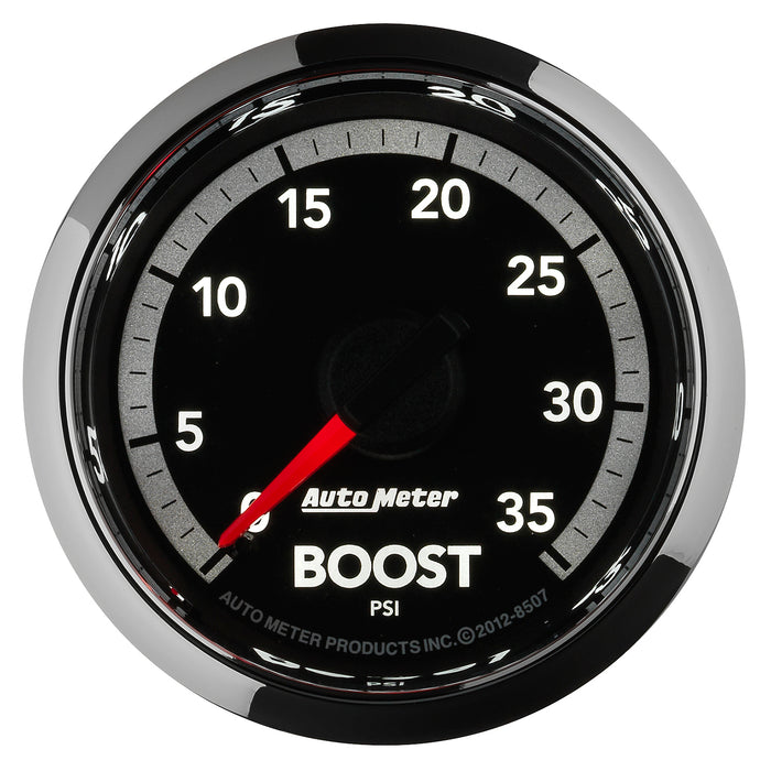 AutoMeter 8507 GAUGE; BOOST; 2 1/16in.; 35PSI; MECHANICAL; RAM GEN 4 FACTORY MATCH - Truck Part Superstore