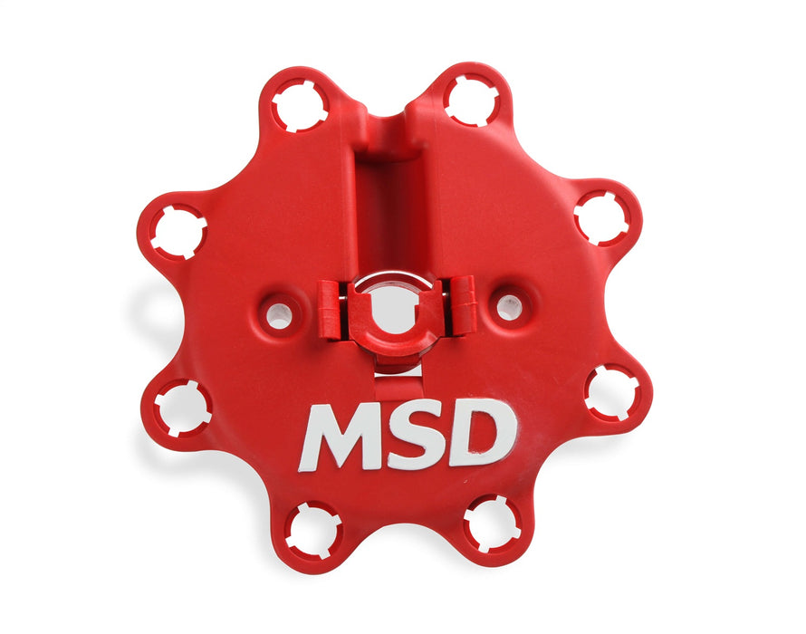 MSD 85101 MSD Front Drive Distributor; Red; W/Adjustable Hall-Effect Cam Sync; - Truck Part Superstore