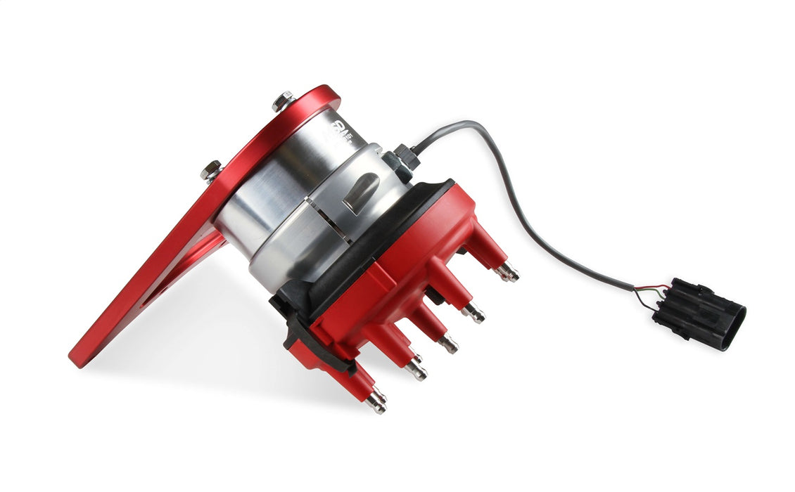 MSD 85101 MSD Front Drive Distributor; Red; W/Adjustable Hall-Effect Cam Sync; - Truck Part Superstore