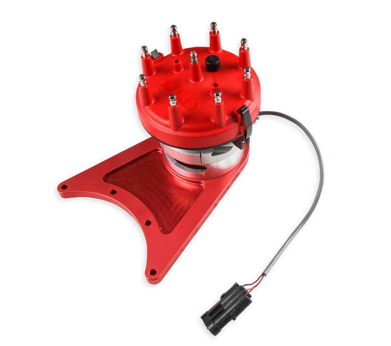 MSD 85101 MSD Front Drive Distributor; Red; W/Adjustable Hall-Effect Cam Sync; - Truck Part Superstore