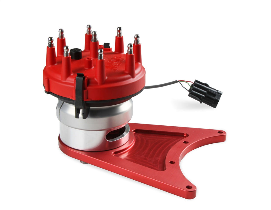 MSD 85101 MSD Front Drive Distributor; Red; W/Adjustable Hall-Effect Cam Sync; - Truck Part Superstore
