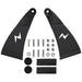Anzo USA 851070 LED Bar Roof Mounting Brackets; Pair; For Use w/Anzo 50 in. LED Light Bar; - Truck Part Superstore