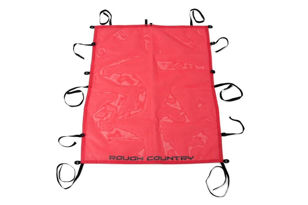 Rough Country 85109 Jeep Wrangler JK Mesh Bikini Top Plus 07-18 2 Door Red Rough Country - Truck Part Superstore