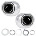 Oracle Lighting 8519-504 Square D2S Projectors, Pair - Truck Part Superstore