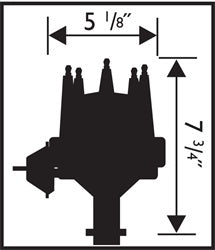 MSD 8519 Pro-Billet Distributor - Truck Part Superstore