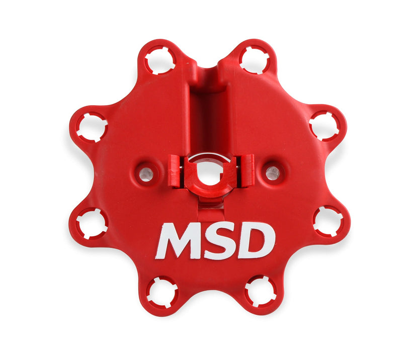 MSD 85201 MSD Front Drive Distributor; Red; W/Adjustable Hall-Effect Cam Sync; - Truck Part Superstore