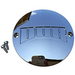 DUB 1PC 8530-19 DUB FLAT CAP (2.75" OD2.25" CAP HOLES) - Truck Part Superstore