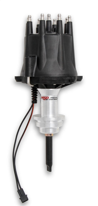 MSD 85345 Pro-Billet Distributor; For Use w/Chrysler 318/360; Black; - Truck Part Superstore