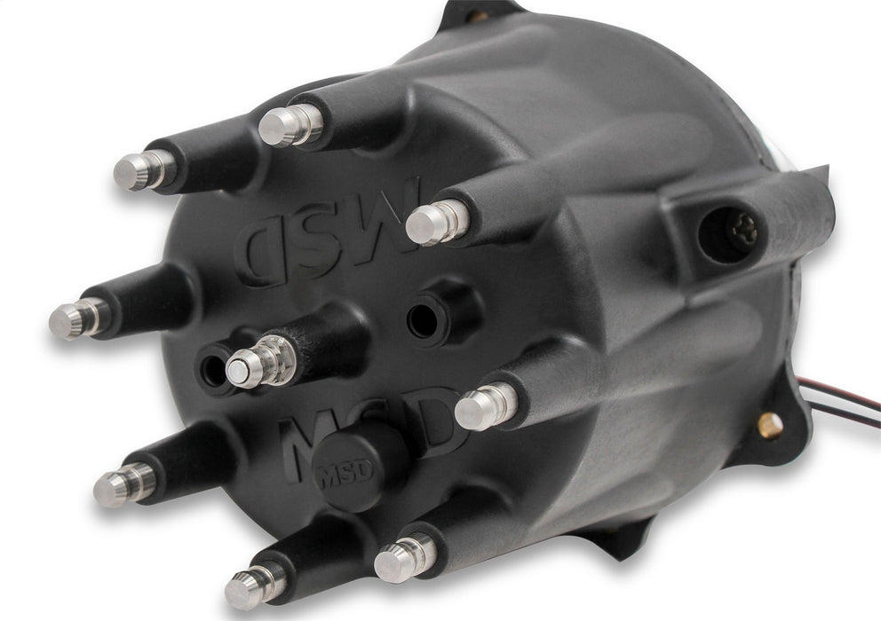MSD 85345 Pro-Billet Distributor; For Use w/Chrysler 318/360; Black; - Truck Part Superstore