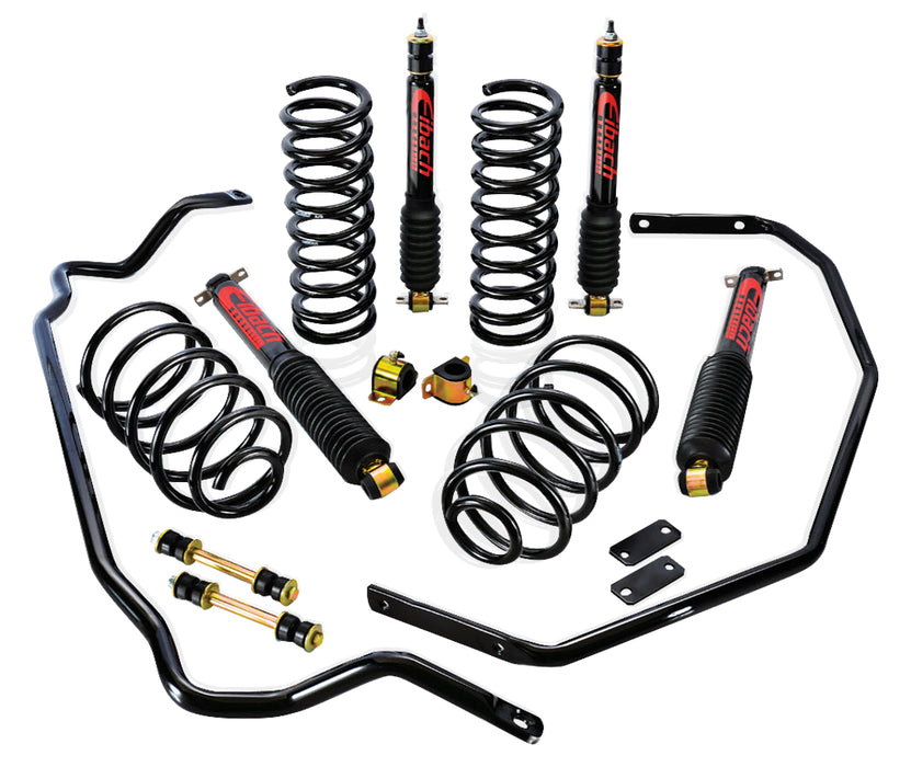 Eibach Springs 3861.680 Coil Spring Lowering Kit / Shock Absorber Kit / Stabilizer Bar Kit - Truck Part Superstore