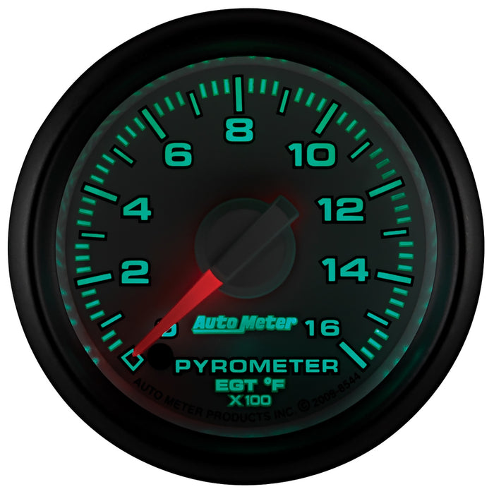 AutoMeter 8544 GAUGE; PYRO. (EGT); 2 1/16in.; 1600deg.F; STEPPER MOTOR; RAM GEN 3 FACT. MATCH - Truck Part Superstore