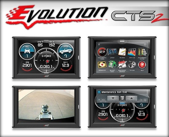 Edge Products 85450 CTS2 Gas Evolution Programmer; Incl. 5 in. Touch Screen/Mystyle Software; - Truck Part Superstore
