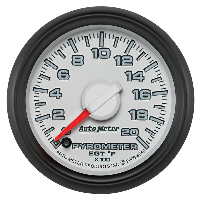 AutoMeter 8545 GAUGE; PYRO. (EGT); 2 1/16in.; 2000deg.F; STEPPER MOTOR; RAM GEN 3 FACT. MATCH - Truck Part Superstore
