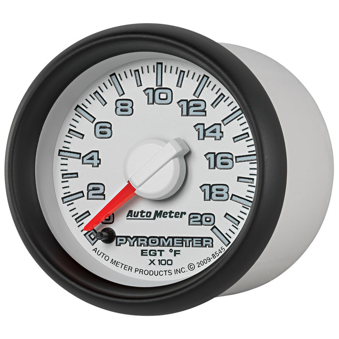 AutoMeter 8545 GAUGE; PYRO. (EGT); 2 1/16in.; 2000deg.F; STEPPER MOTOR; RAM GEN 3 FACT. MATCH - Truck Part Superstore