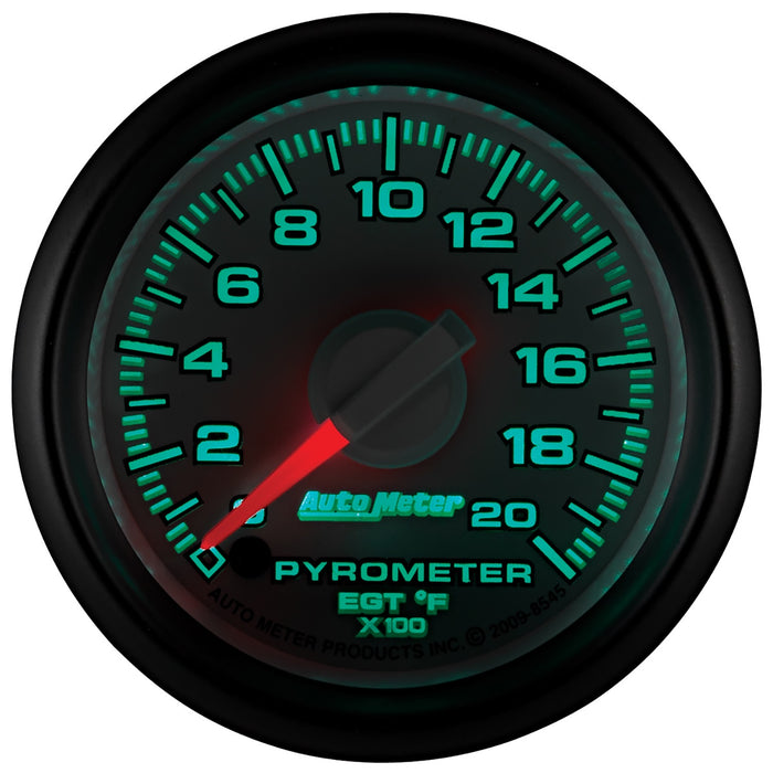 AutoMeter 8545 GAUGE; PYRO. (EGT); 2 1/16in.; 2000deg.F; STEPPER MOTOR; RAM GEN 3 FACT. MATCH - Truck Part Superstore