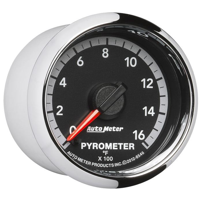 AutoMeter 8546 GAUGE; PYRO. (EGT); 2 1/16in.; 1600deg.F; STEPPER MOTOR; RAM GEN 4 FACT. MATCH - Truck Part Superstore