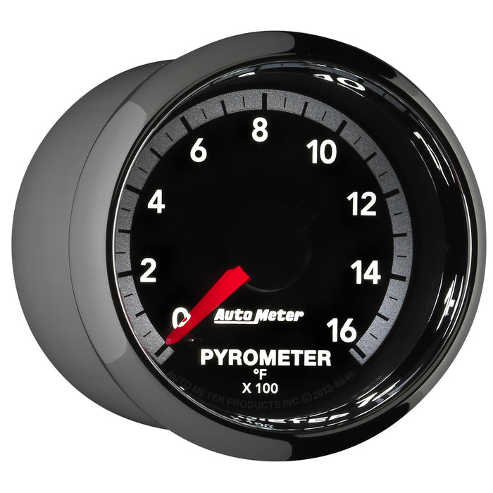 AutoMeter 8546 GAUGE; PYRO. (EGT); 2 1/16in.; 1600deg.F; STEPPER MOTOR; RAM GEN 4 FACT. MATCH - Truck Part Superstore