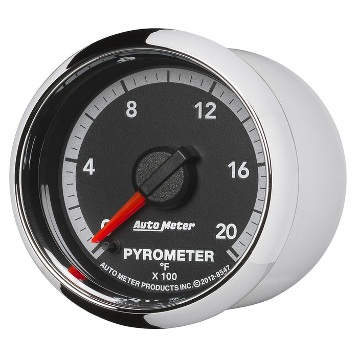 AutoMeter 8547 GAUGE; PYRO. (EGT); 2 1/16in.; 2000deg.F; STEPPER MOTOR; RAM GEN 4 FACT. MATCH - Truck Part Superstore