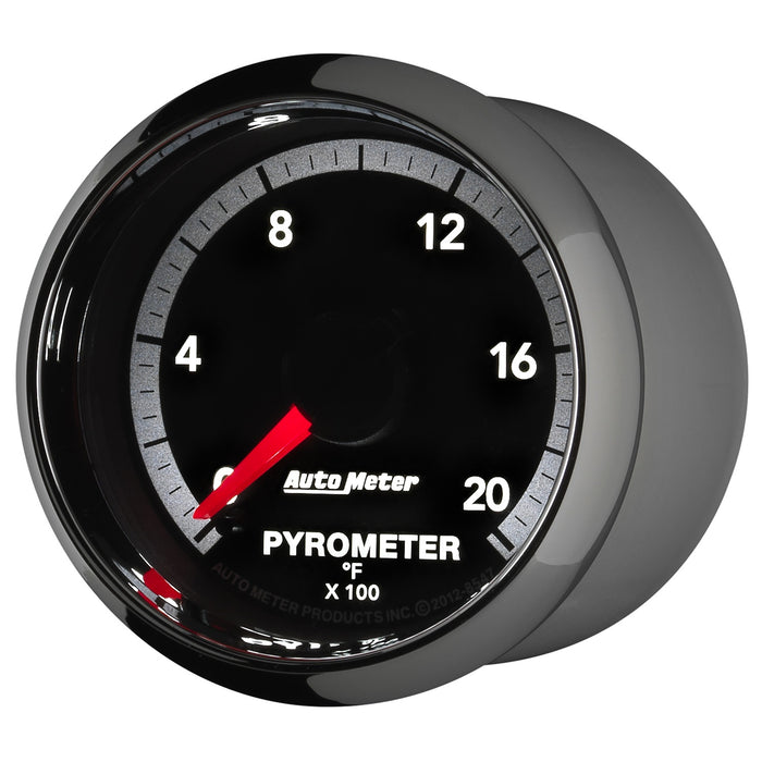 AutoMeter 8547 GAUGE; PYRO. (EGT); 2 1/16in.; 2000deg.F; STEPPER MOTOR; RAM GEN 4 FACT. MATCH - Truck Part Superstore