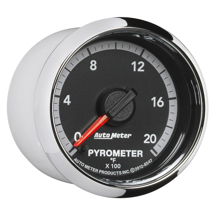AutoMeter 8547 GAUGE; PYRO. (EGT); 2 1/16in.; 2000deg.F; STEPPER MOTOR; RAM GEN 4 FACT. MATCH - Truck Part Superstore