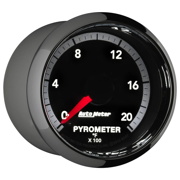AutoMeter 8547 GAUGE; PYRO. (EGT); 2 1/16in.; 2000deg.F; STEPPER MOTOR; RAM GEN 4 FACT. MATCH - Truck Part Superstore