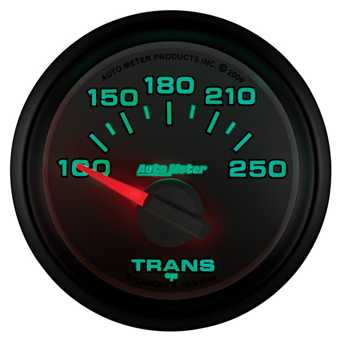 AutoMeter 8549 GAUGE; TRANS. TEMP; 2 1/16in.; 100-250deg.F; ELECTRIC; RAM GEN 3 FACTORY MATCH - Truck Part Superstore