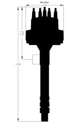 MSD 85561 Pro-Billet Distributor - Truck Part Superstore