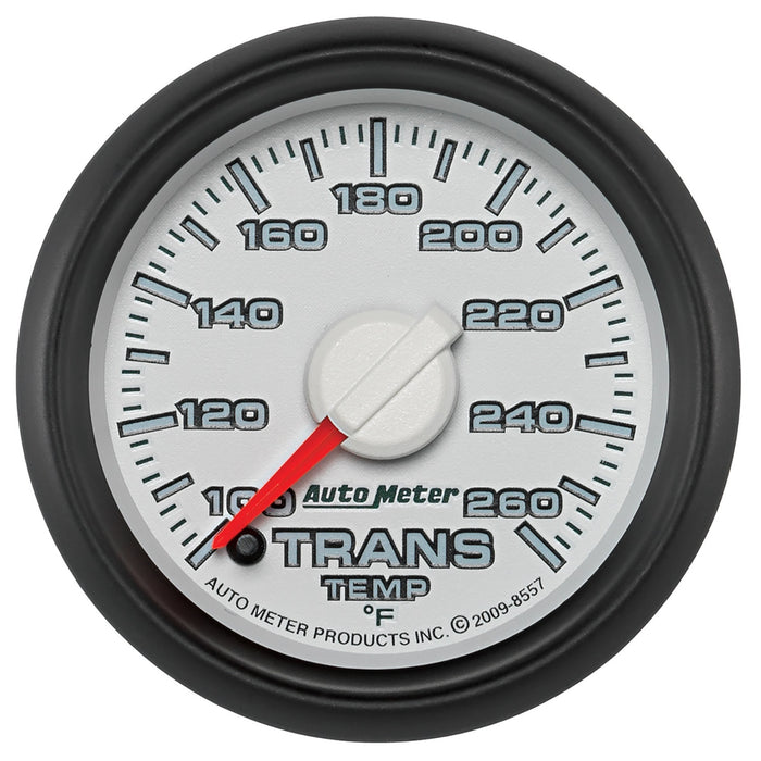AutoMeter 8557 GAUGE; TRANS TEMP; 2 1/16in.; 100-260deg.F; STEPPER MOTOR; RAM GEN 3 FACT. MATCH - Truck Part Superstore