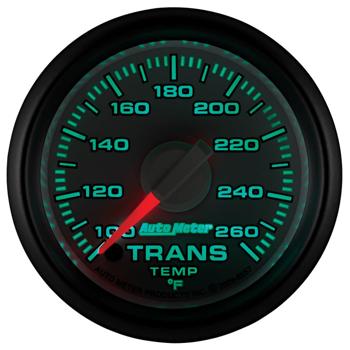 AutoMeter 8557 GAUGE; TRANS TEMP; 2 1/16in.; 100-260deg.F; STEPPER MOTOR; RAM GEN 3 FACT. MATCH - Truck Part Superstore