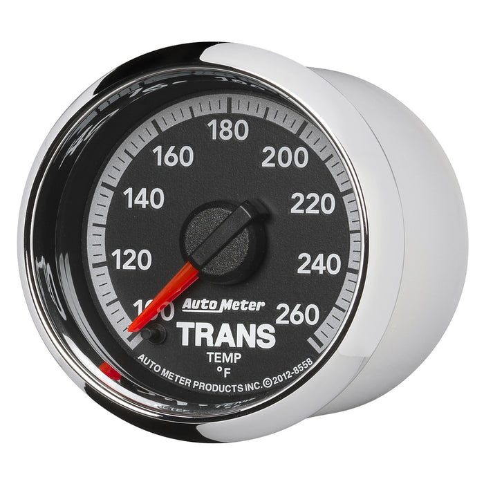AutoMeter 8558 GAUGE; TRANS TEMP; 2 1/16in.; 100-260deg.F; STEPPER MOTOR; RAM GEN 4 FACT. MATCH - Truck Part Superstore