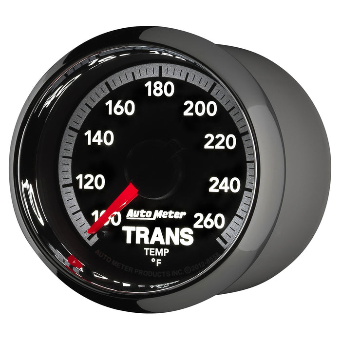 AutoMeter 8558 GAUGE; TRANS TEMP; 2 1/16in.; 100-260deg.F; STEPPER MOTOR; RAM GEN 4 FACT. MATCH - Truck Part Superstore