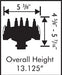MSD 8558 Crank Trigger Distributor - Truck Part Superstore