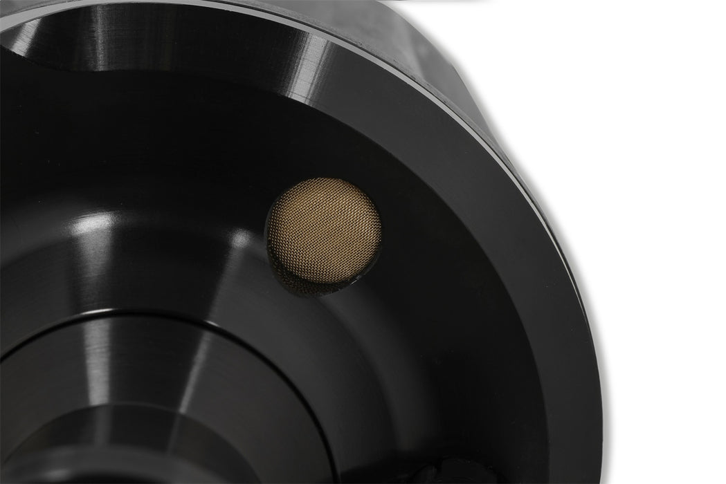 MSD 85603 Marine Distributor; Marine UL-Certified; Chevy V8; Iron Gear; Black Anodized; - Truck Part Superstore