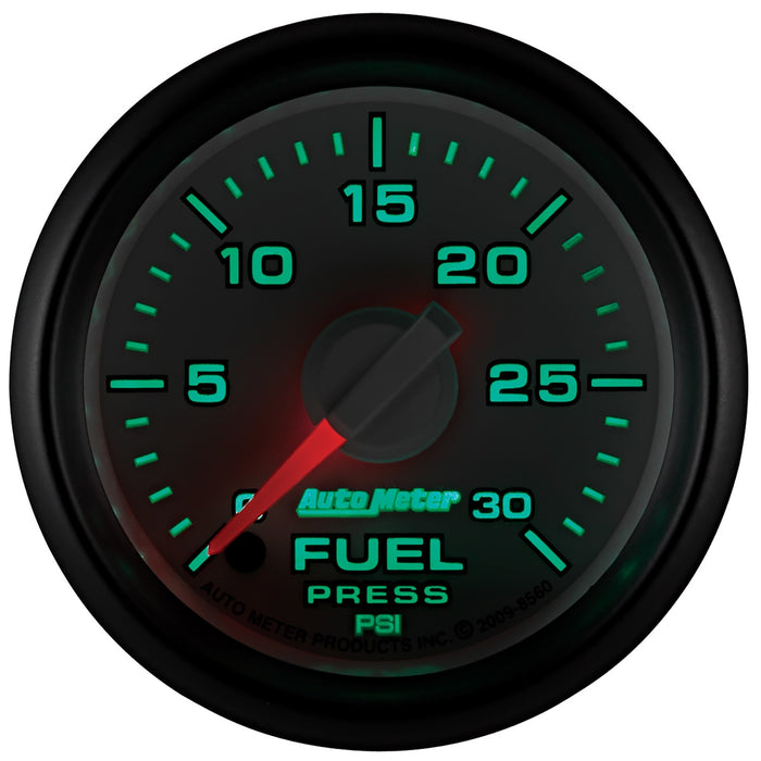 AutoMeter 8560 GAUGE; FUEL PRESS; 2 1/16in.; 30PSI; DIGITAL STEPPER MOTOR; RAM GEN 3 FACT. MATC - Truck Part Superstore