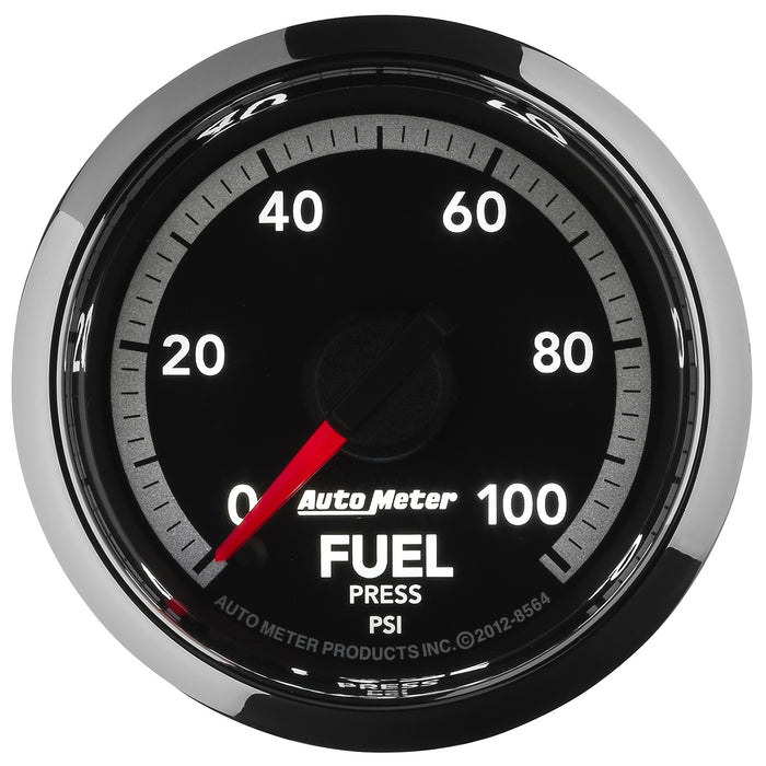 AutoMeter 8564 GAUGE; FUEL PRESS; 2 1/16in.; 100PSI; DIGITAL STEPPER MOTOR; RAM GEN 4 FACT. MAT - Truck Part Superstore