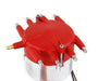 MSD 85804 Crab Cap Distributor; Red; Magnetic Pickup; Steel Gear; - Truck Part Superstore