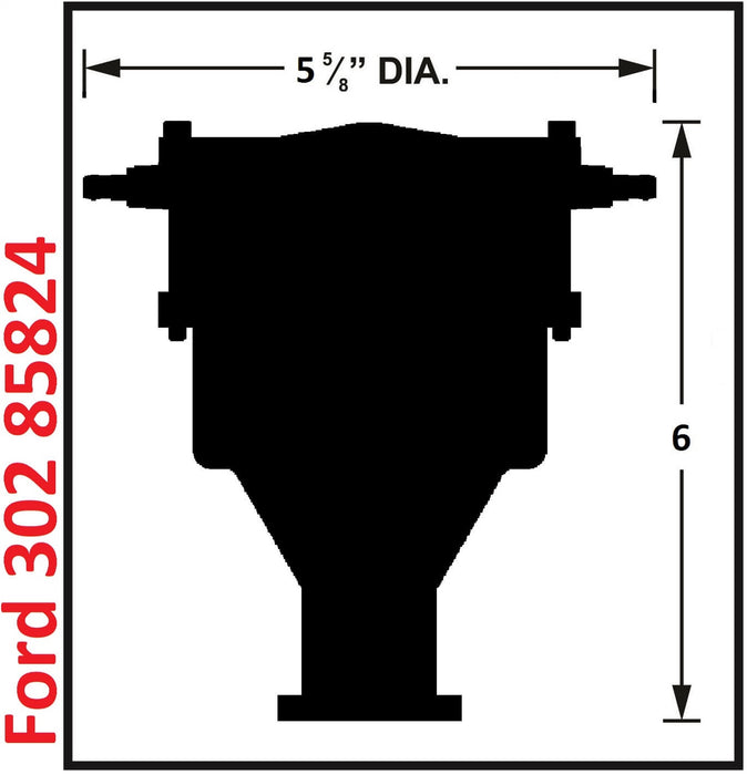 MSD 85824 Crab Cap Distributor; Red; Magnetic Pickup; Steel Gear; - Truck Part Superstore