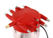 MSD 85844 Crab Cap Distributor; Red; Magnetic Pickup; Steel Gear; - Truck Part Superstore
