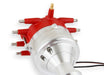 MSD 85844 Crab Cap Distributor; Red; Magnetic Pickup; Steel Gear; - Truck Part Superstore